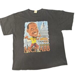 Vintage Donovan McNabb Washington Redskins Peter Green NFL Tee XL 2010